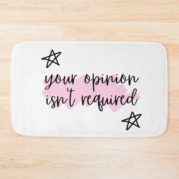Item preview, your opinion isn't required designed and sold by successmom.
