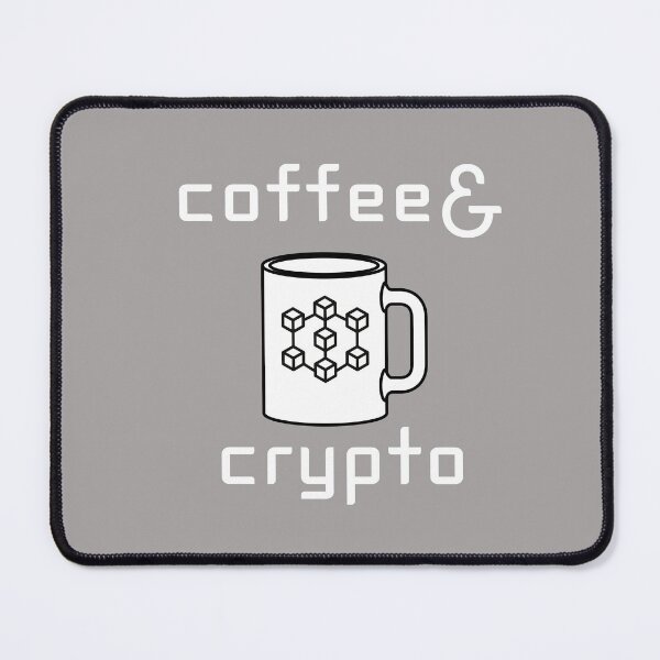 Item preview,  I love coffee and crypto designed and sold by BronikowskiART.