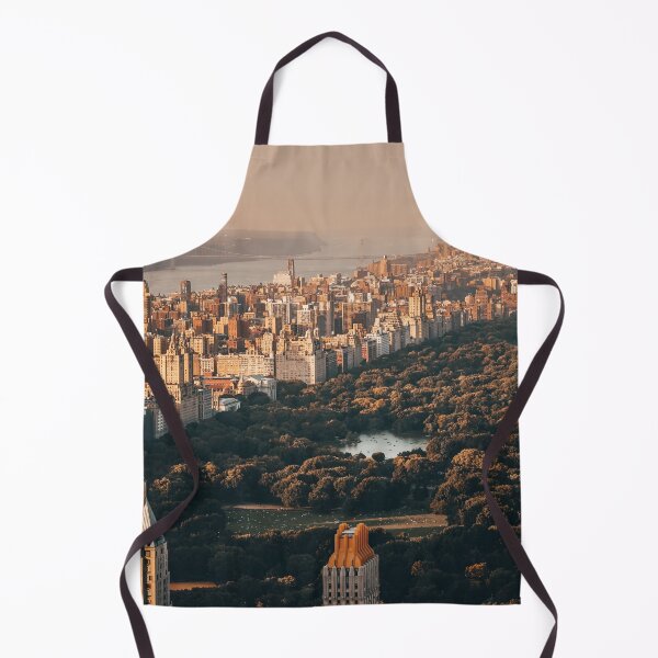 Item preview, New York City Manhattan aerial view with Central Park and Upper West Side at sunset designed and sold by nycruss1.