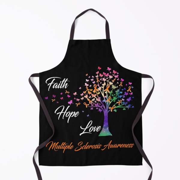 Item preview, Ribbon Tree Faith Hope Love Multiple Sclerosis Awareness designed and sold by Tadmab.