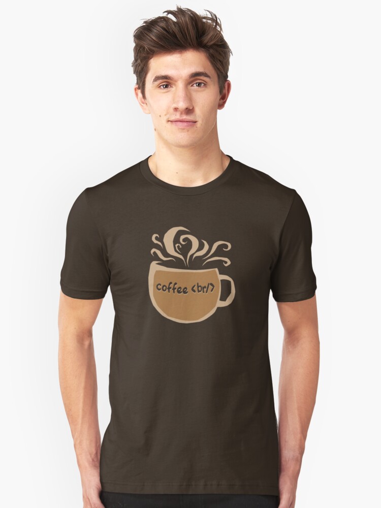 Alternate view of Coffee Break Slim Fit T-Shirt