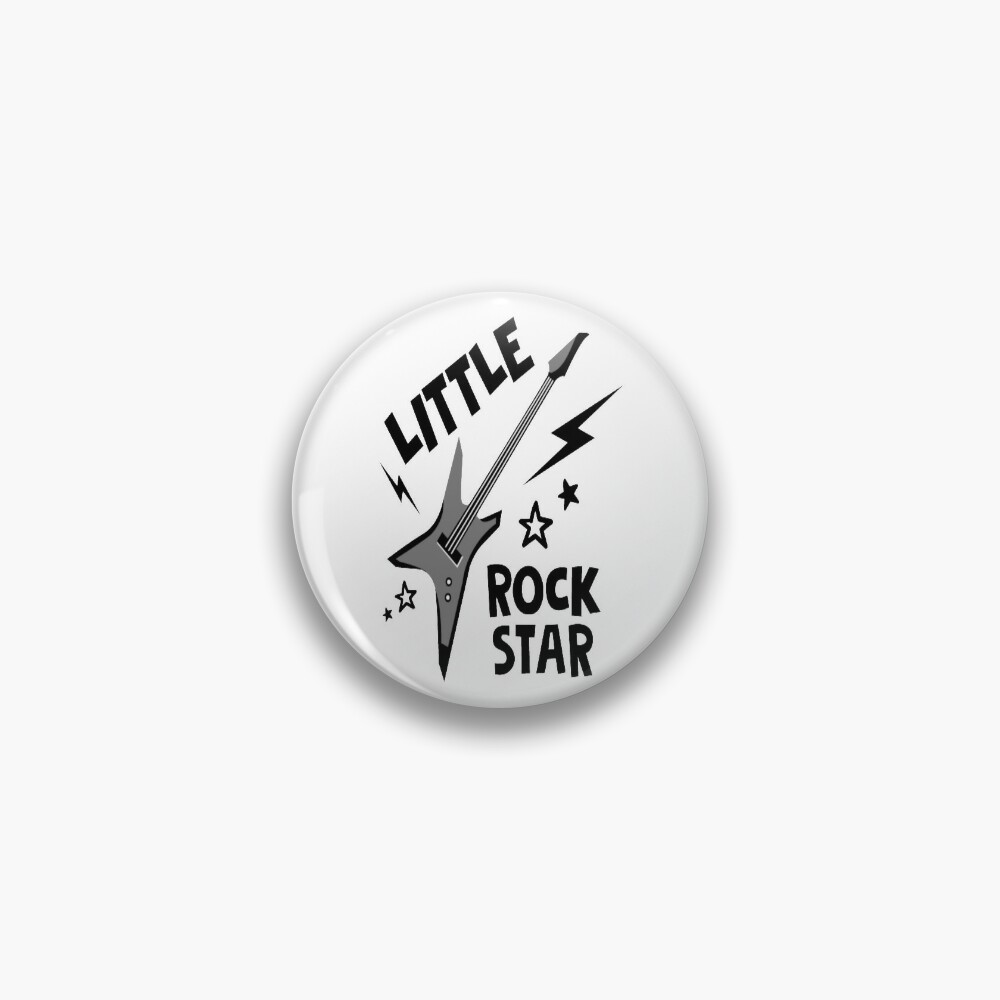 Go Little Rockstar Pin for Sale by bitternot