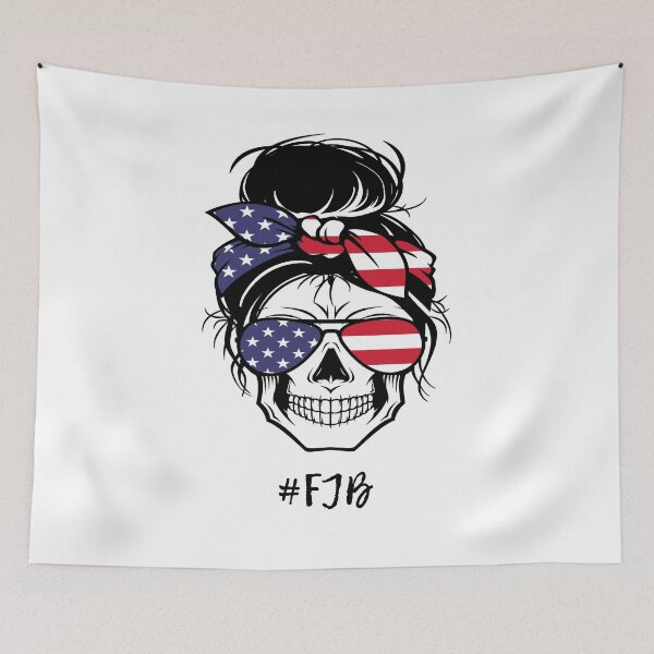 Item preview, FJB Patriotic Skull  designed and sold by SouthernDesigns.