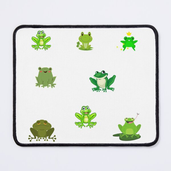 Item preview, Very Cute Funny Green Frogs Collection Mix designed and sold by silviaol.