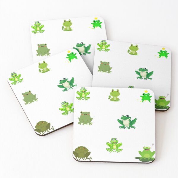 Item preview, Very Cute Funny Green Frogs Collection Mix designed and sold by silviaol.