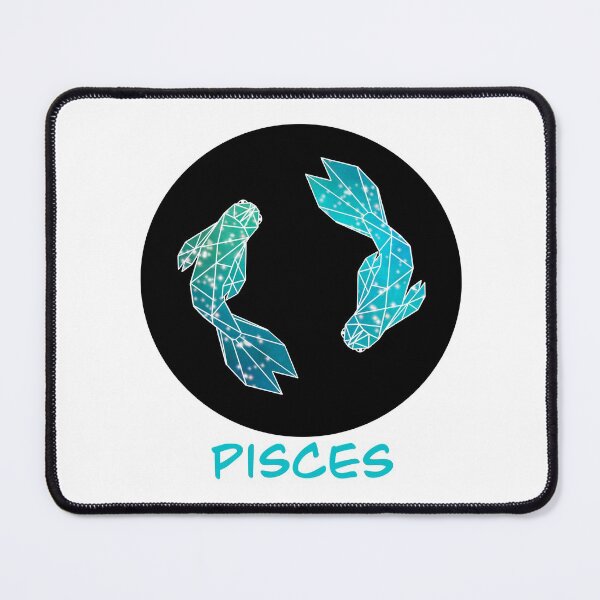 Item preview, Pisces Geometric Galaxy Fish designed and sold by Skylar Bailey.