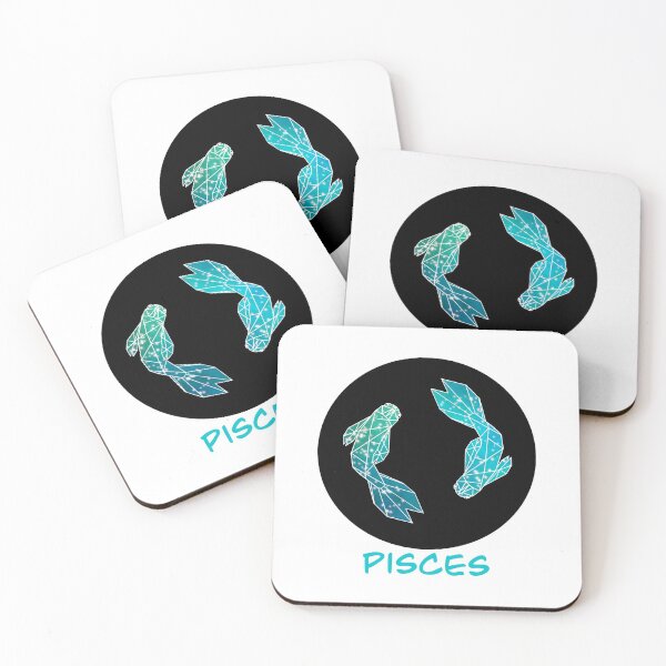 Item preview, Pisces Geometric Galaxy Fish designed and sold by Skylar  Bailey.
