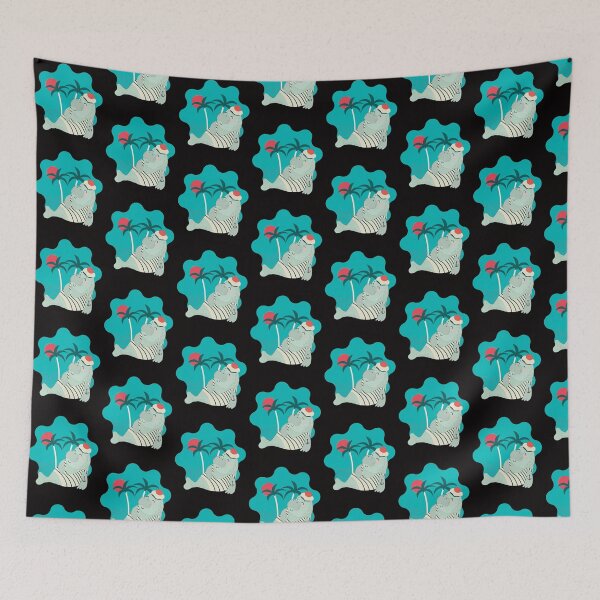 Item preview, sunset Manatee Sea Cow designed and sold by Amirebdesign.