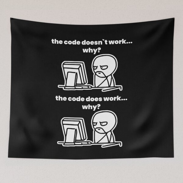 Item preview, The Code Doesn`t Work Funny Coding Programming designed and sold by Express YRSLF.