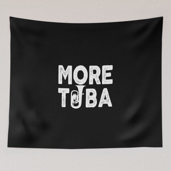 Item preview, MORE TUBA Funny Tuba Player Gift  Musician Oktoberfest or Polka Dancing Band Gift  Funny Rude Offensive saying, designed and sold by joygift369.