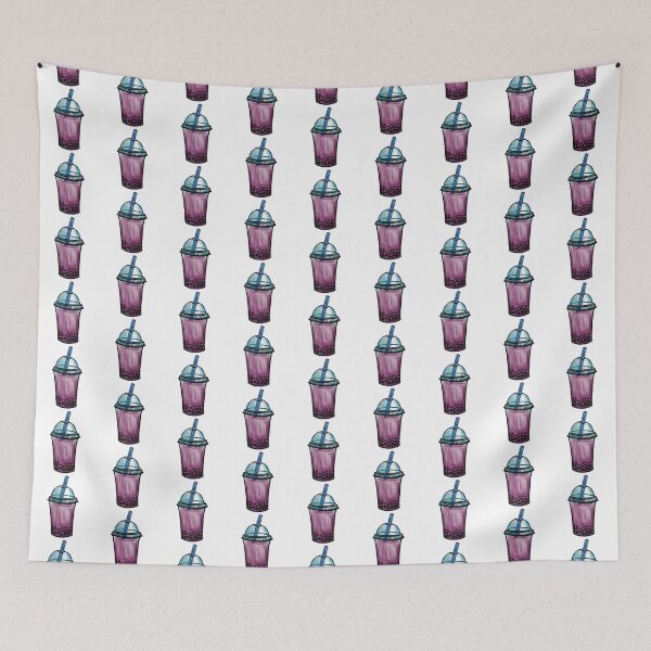 Item preview, Boba Tea Illustration designed and sold by ZaraRoza.