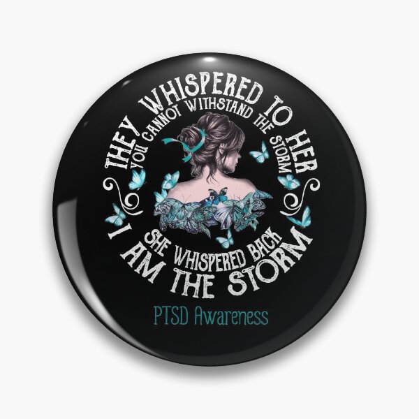 Item preview, Women PTSD Warrior I Am The Storm designed and sold by Grooffos.