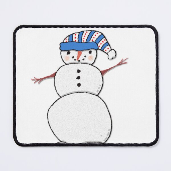 Item preview, Snowman with Blue Hat designed and sold by MsBellaCreates.