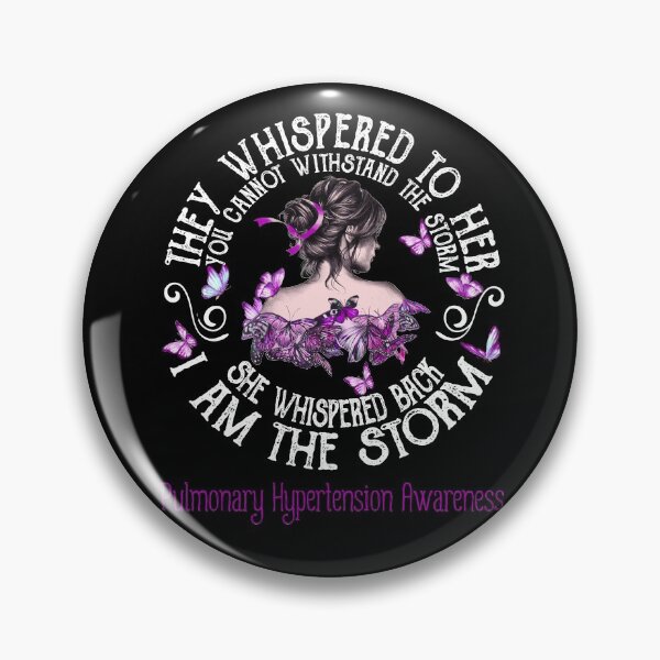 Item preview, Women Pulmonary Hypertension Warrior I Am The Storm designed and sold by Grooffos.