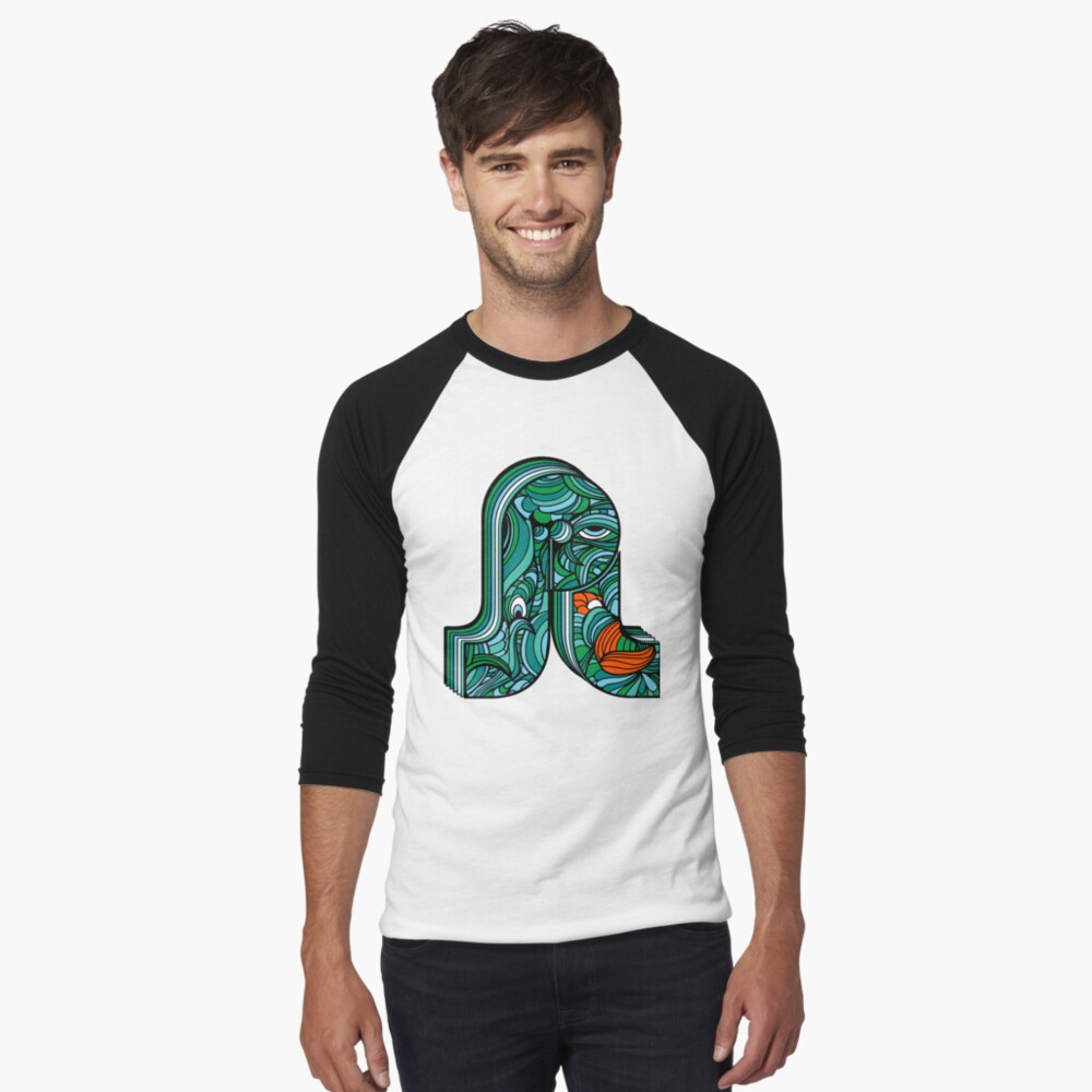 Item preview, Baseball ¾ Sleeve T-Shirt designed and sold by SDParty.
