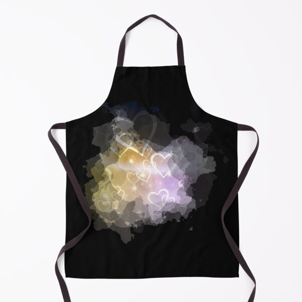 Item preview, Watercolour Dreamy Hearts in Yellow and Purple designed and sold by Trinket-Trickster.