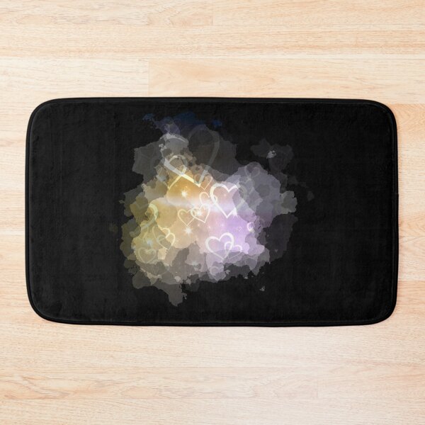 Item preview, Watercolour Dreamy Hearts in Yellow and Purple designed and sold by Trinket-Trickster.