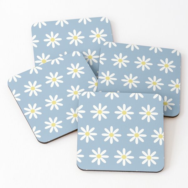 Item preview, Blue Daisies Pattern designed and sold by AtlasOfStories.