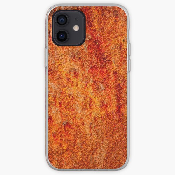 Burnt orange iPhone Soft Case