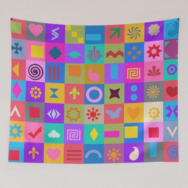 Item preview, Patchwork Checker Vintage Pattern designed and sold by Anna Lemos.