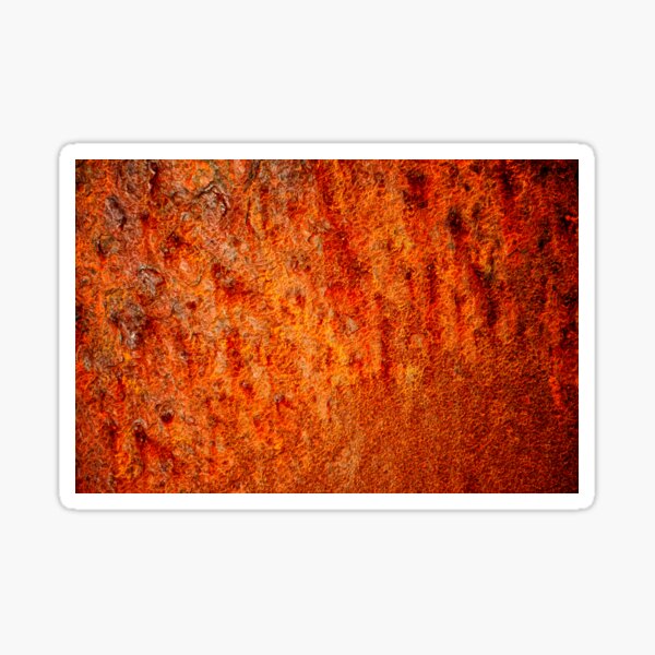 Burnt orange Sticker