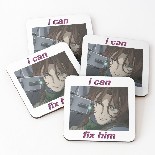 Item preview, Lockon "I can fix him" designed and sold by cybarchangel.