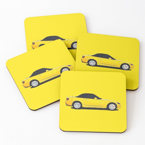Item preview, Yellow Japanese Roadster Profile designed and sold by ApexFibers.