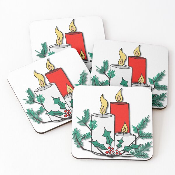 Item preview, Christmas Candles designed and sold by MsBellaCreates.