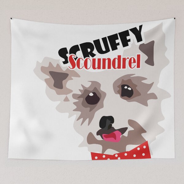 Item preview, Scruffy Scoundrel designed and sold by LookieLooArt.