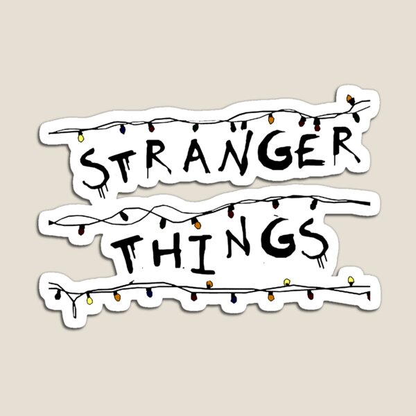 Choses étranges Magnet
