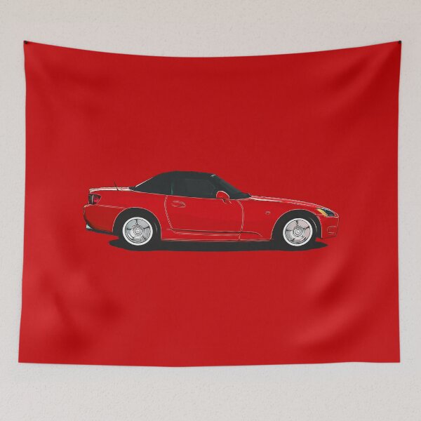 Item preview, Red Japanese Roadster Profile designed and sold by ApexFibers.