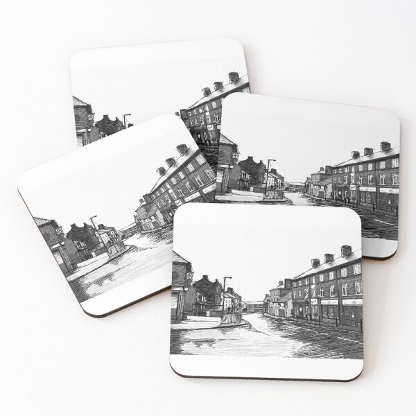 Item preview, Penistone High Street Art Print designed and sold by summattodraw.