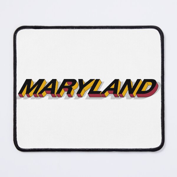 Item preview, Maryland state 3D text design  designed and sold by HBWOLFARTS.