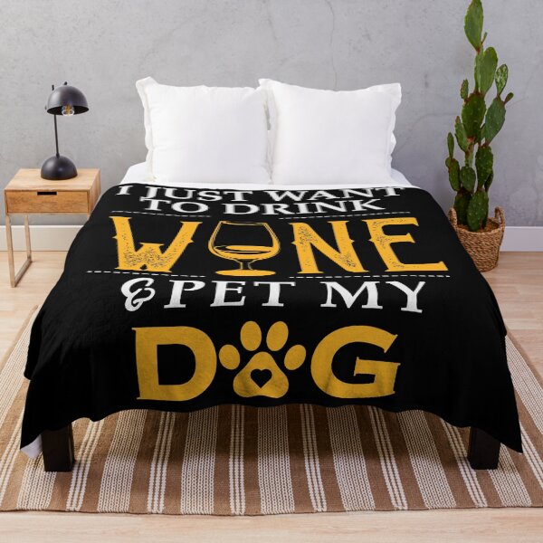 Item preview, Dog Lover Quotes :Dog and wine Quotes designed and sold by remonss.