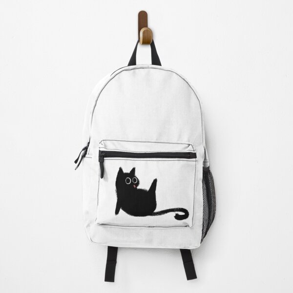 Item preview, Black cat charcoal cute designed and sold by LeaPoupin.