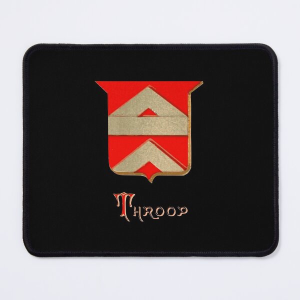 Item preview, Throop Family Coat of Arms designed and sold by Heraldica.