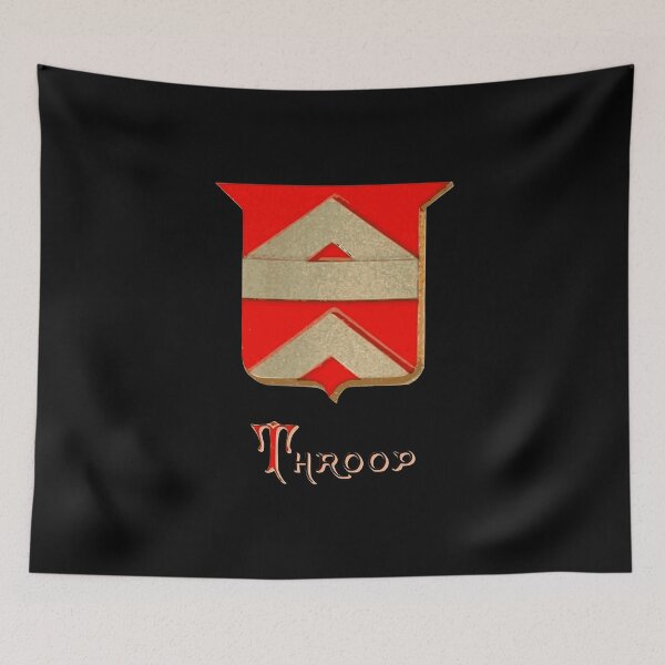 Item preview, Throop Family Coat of Arms designed and sold by Heraldica.