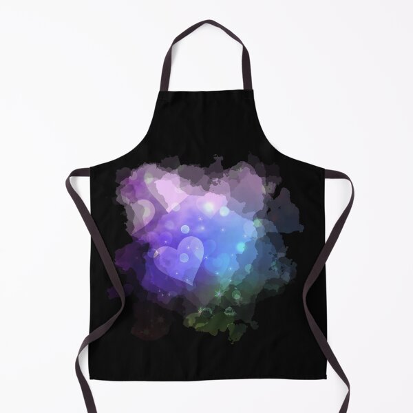 Item preview, Watercolour Dreamy Hearts in Purple, Blue and Green designed and sold by Trinket-Trickster.