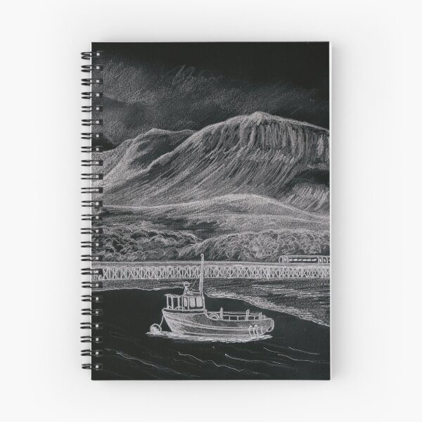 Item preview, cader Idris & Barmouth harbour designed and sold by mindgoop.