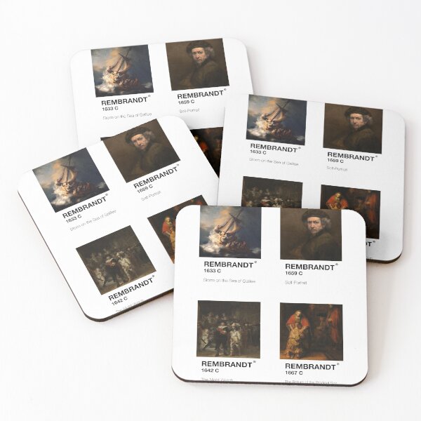 Item preview, rembrandt sticker pack designed and sold by Platform11west.
