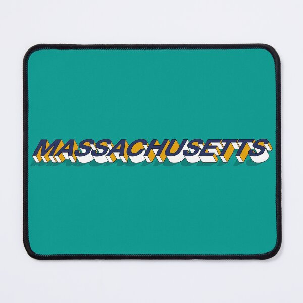 Item preview, Massachusetts state 3D text design  designed and sold by HBWOLFARTS.