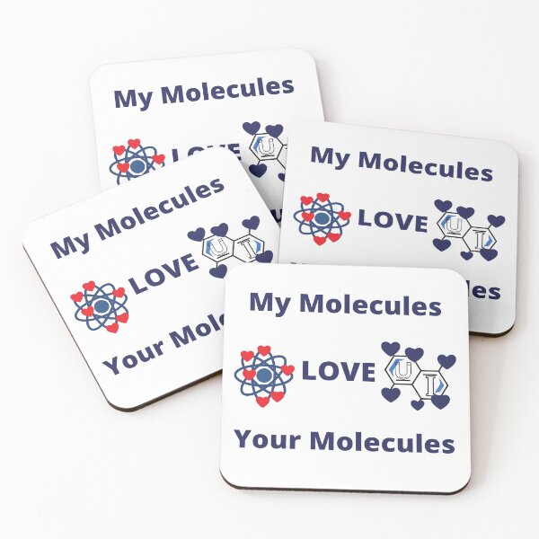 Item preview, My Molecules Love Your Molecules designed and sold by SameGirlNwTrcks.
