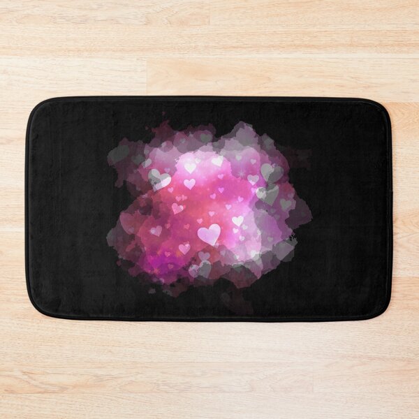 Item preview,  Watercolour Dreamy Hearts in Pink and Purple designed and sold by Trinket-Trickster.
