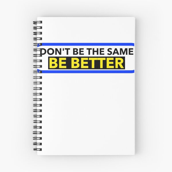 Item preview, DON'T BE THE SAME BE BETTER STICKER designed and sold by SuccessfulVibes.