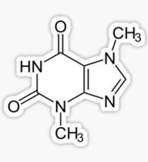 Chocolate Molecule Sticker
