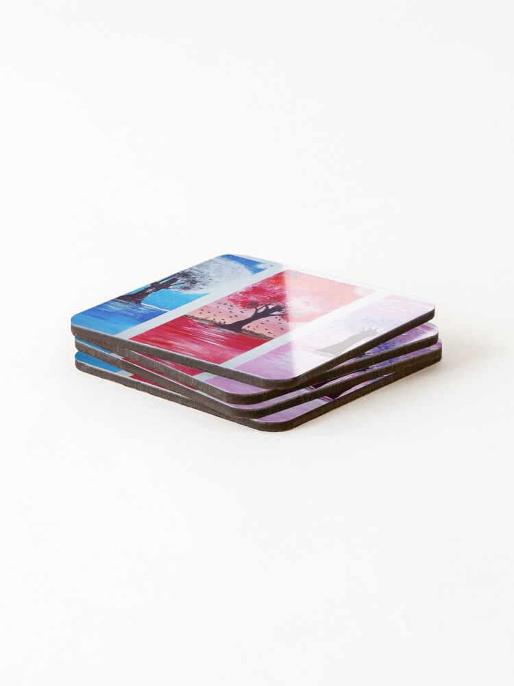 Thumbnail 4 of 5, Coasters (Set of 4), Hope designed and sold by Rverma1997.