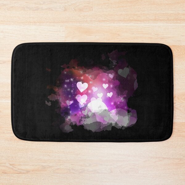 Item preview, Watercolour Dreamy Hearts and Stars in Blue, Red and Purple designed and sold by Trinket-Trickster.