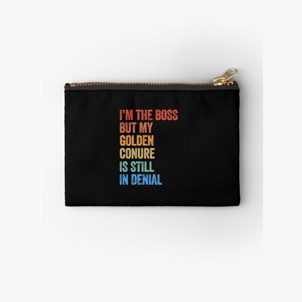Item preview, I'm The Boss But My Golden Conure Is Still In Denial  designed and sold by LADistrictGarb.