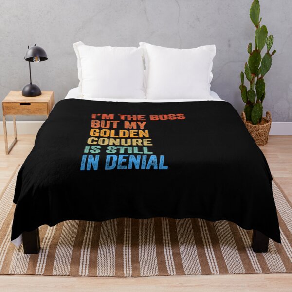 Item preview, I'm The Boss But My Golden Conure Is Still In Denial  designed and sold by LADistrictGarb.