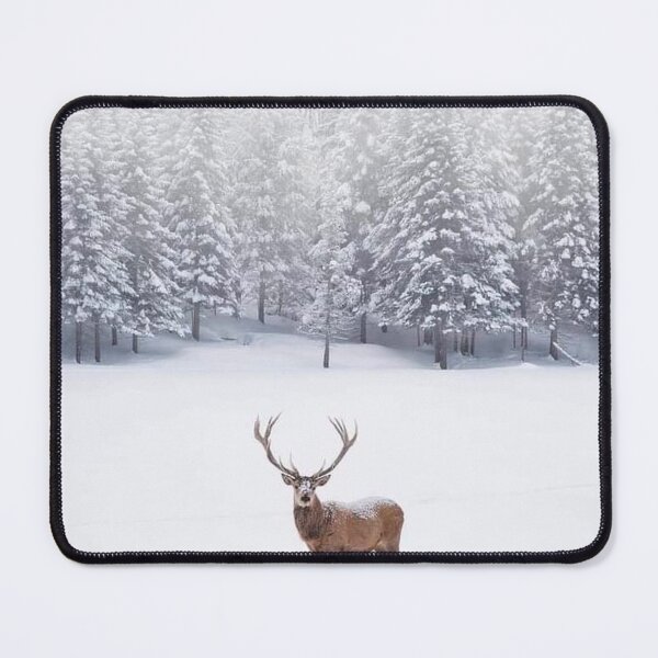 Item preview, snowy deer designed and sold by HowlingClothing.